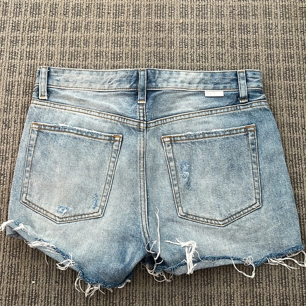 Full Coverage Blue Jean Shorts